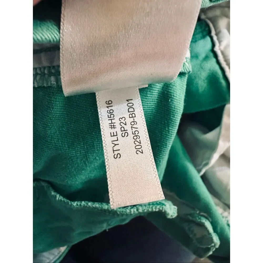 J.Crew Green Chino Shorts Size 0 3” Inseam Preppy Summer Cotton